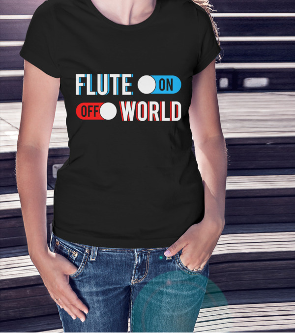 FLUTE ON OFF WORLD T-Shirt