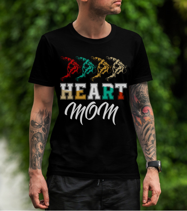 Heart Mom Wrestlers T-Shirt