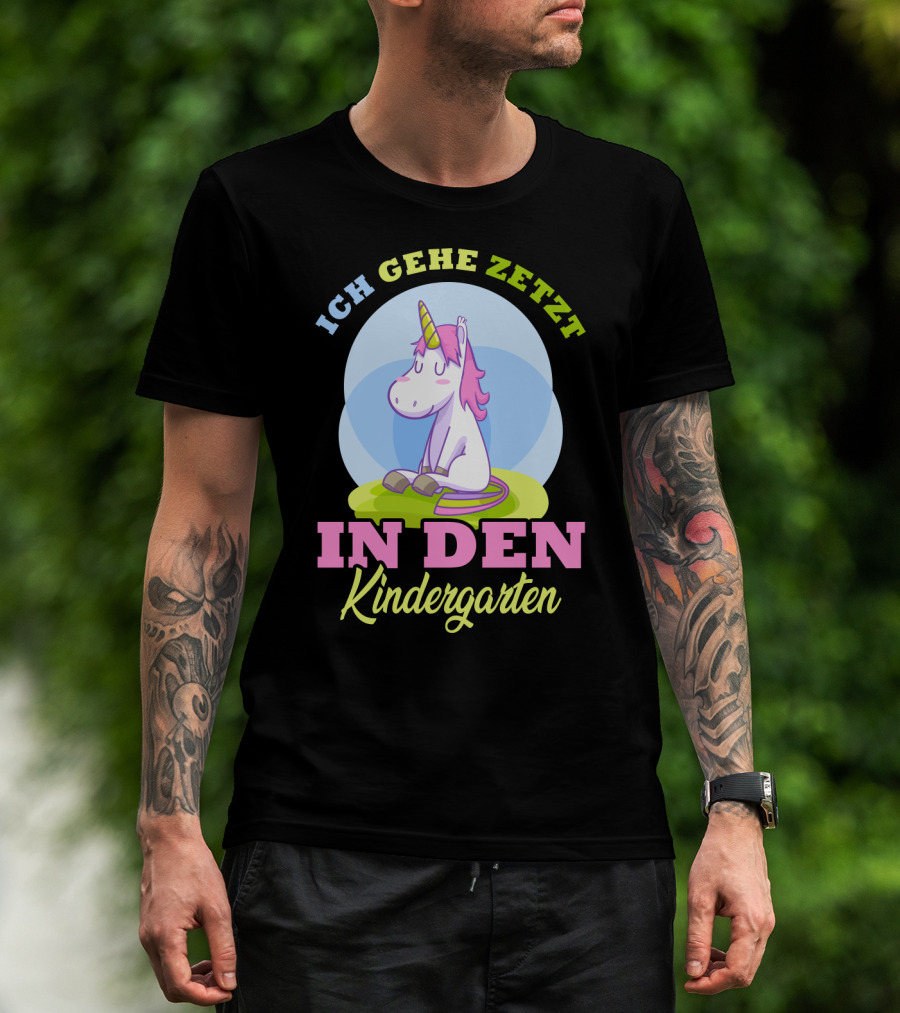 Ich Gehe Jetzt In Den Kindergarten Einhorn T-Shirt