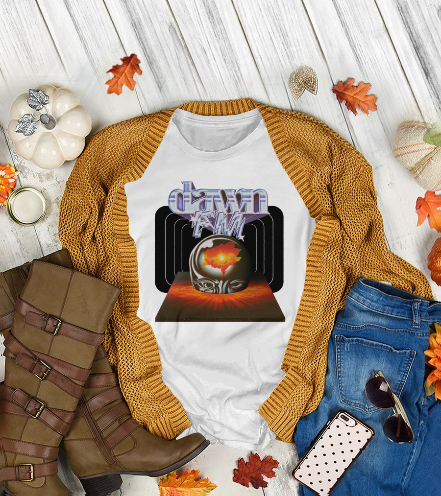 The Weeknd Dawn FM Album Merch Brain T-Shirt