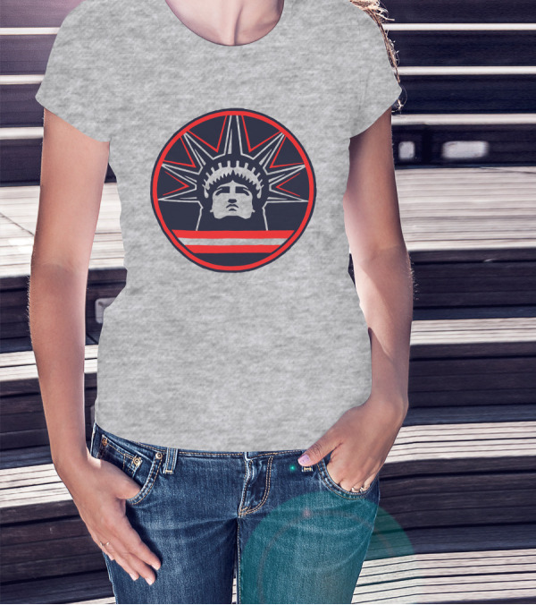 Mau Xam Statue Of Liberty Emblem T-Shirt