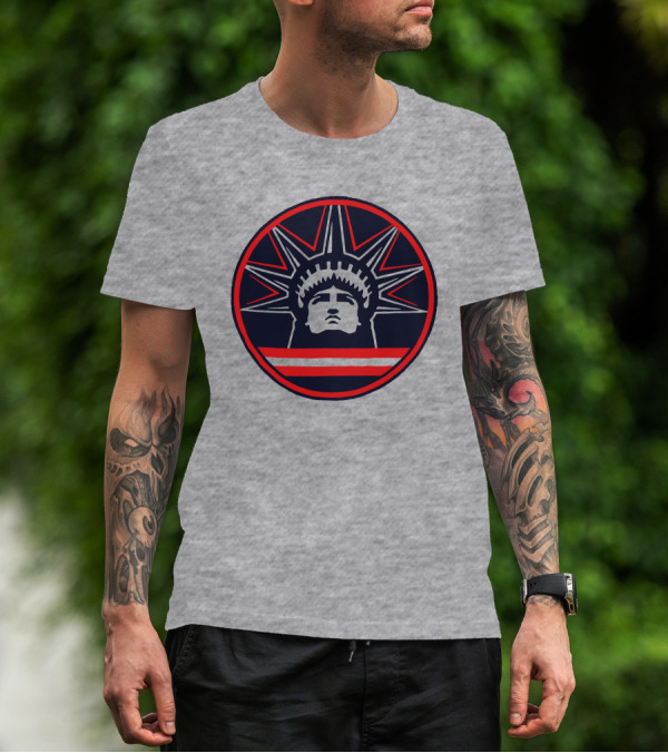 Mau Xam Statue Of Liberty Emblem T-Shirt