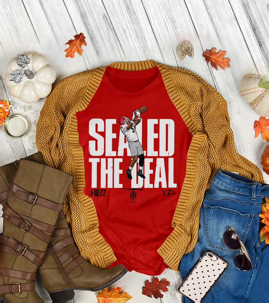 Kelee Ringo Sealed The Deal 1-10-22 Football Catch T-Shirt