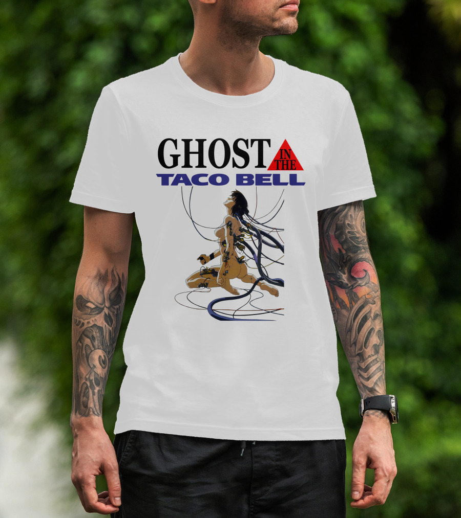 Ghost In The Taco Bell Cyber Aesthetic Fusion T-Shirt