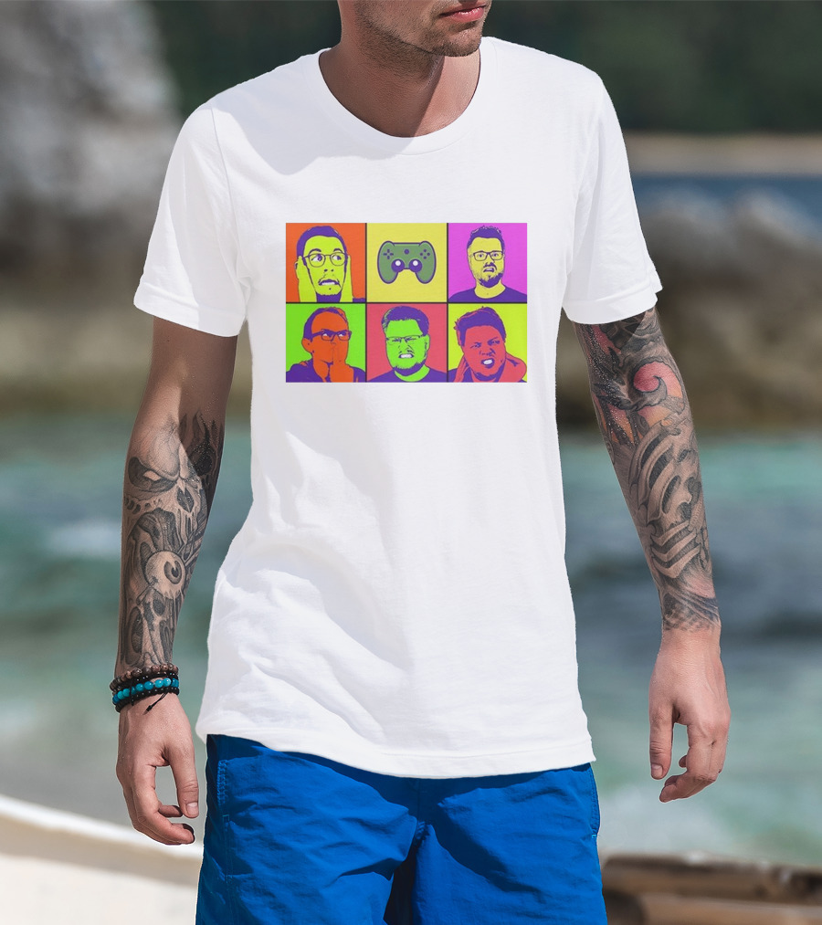 PietSmiet Store Retro Gamer Pop T-Shirt