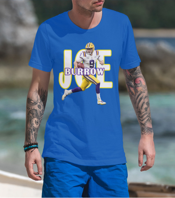 Joe Burrow LSU Football Legends T-Shirt