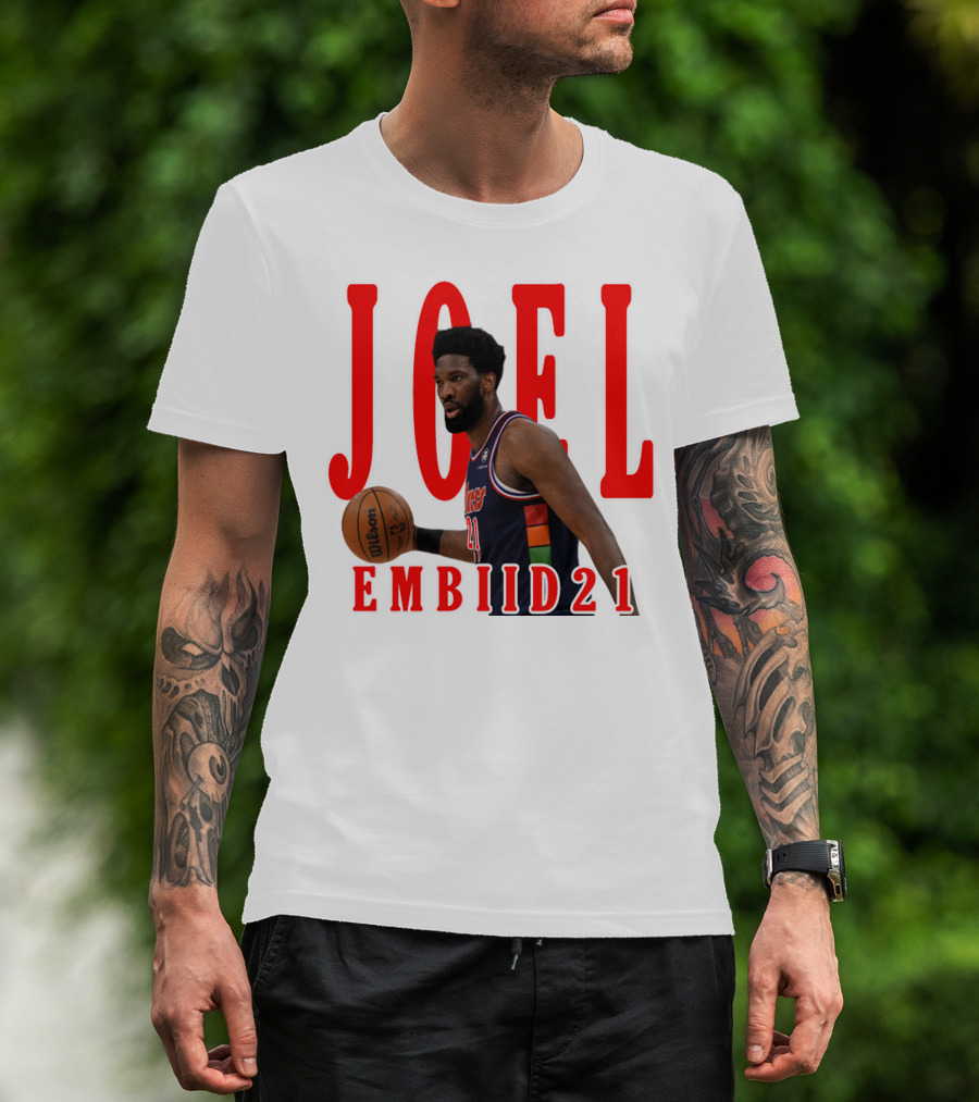 JOEL EMBIID 21 Basketball Player T-Shirt