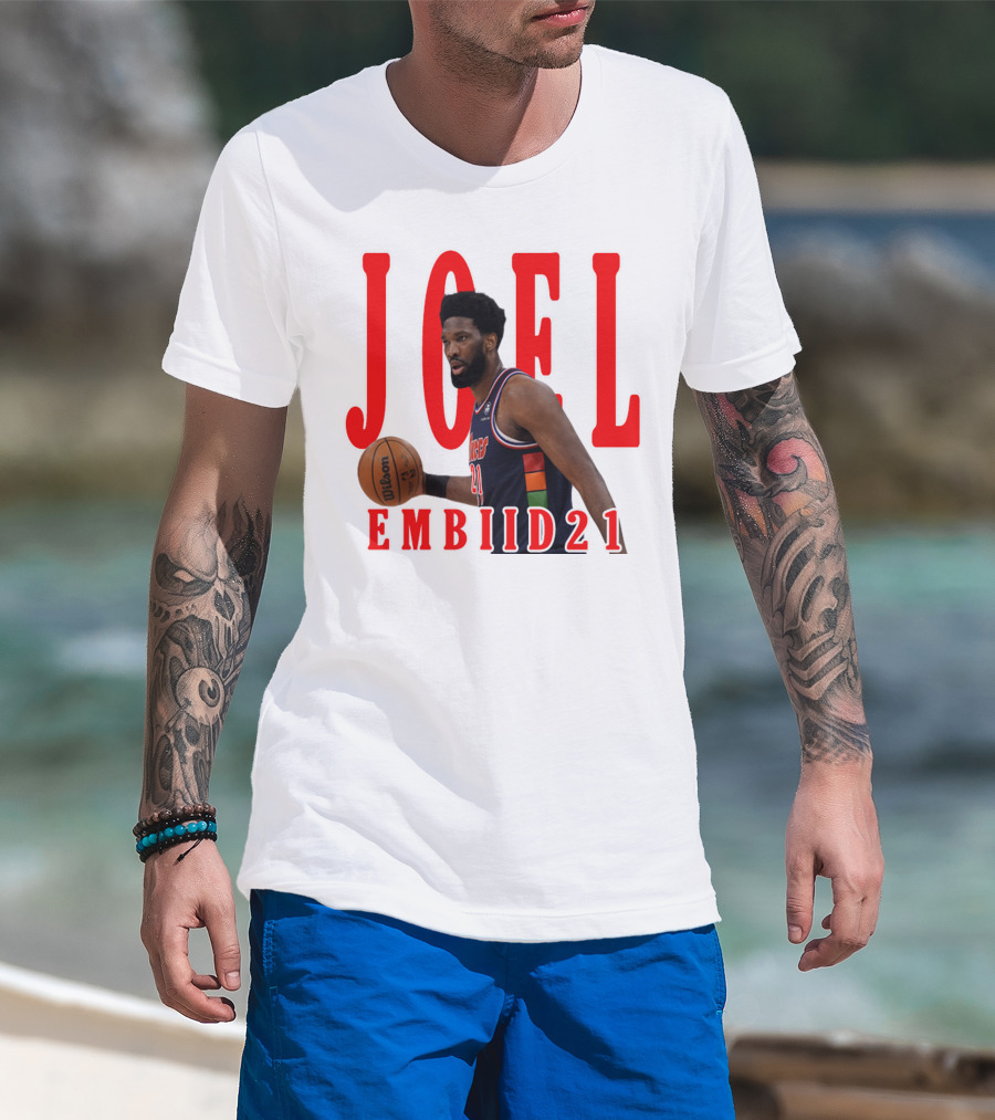 JOEL EMBIID 21 Basketball Player T-Shirt
