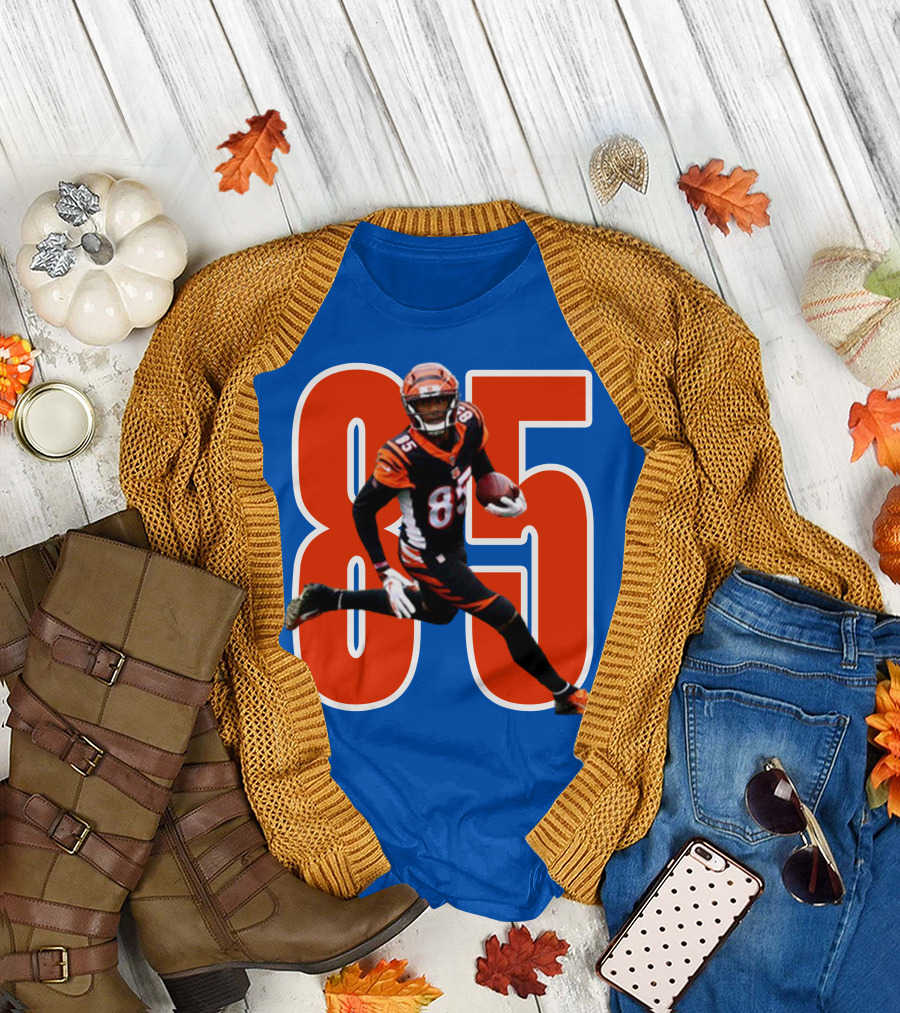 Bengals WR Higgins 85 NFL Football T-Shirt