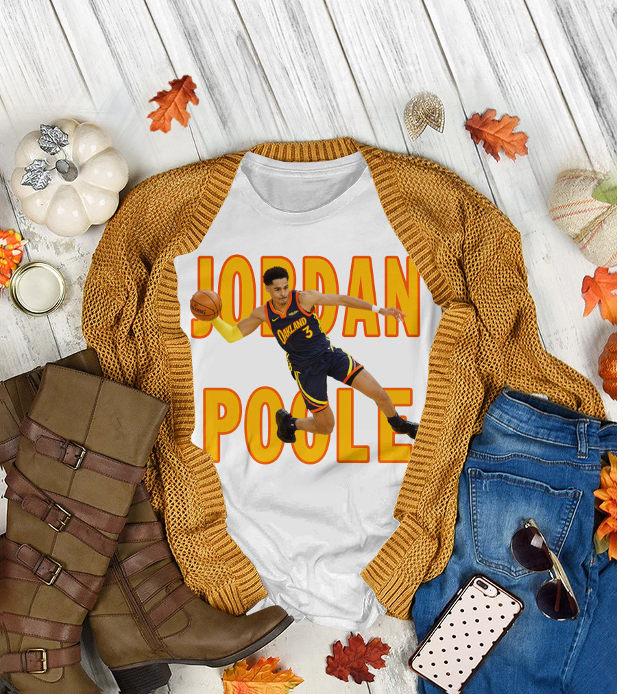 Jordan Poole Oakland Basketball Star Player T-Shirt