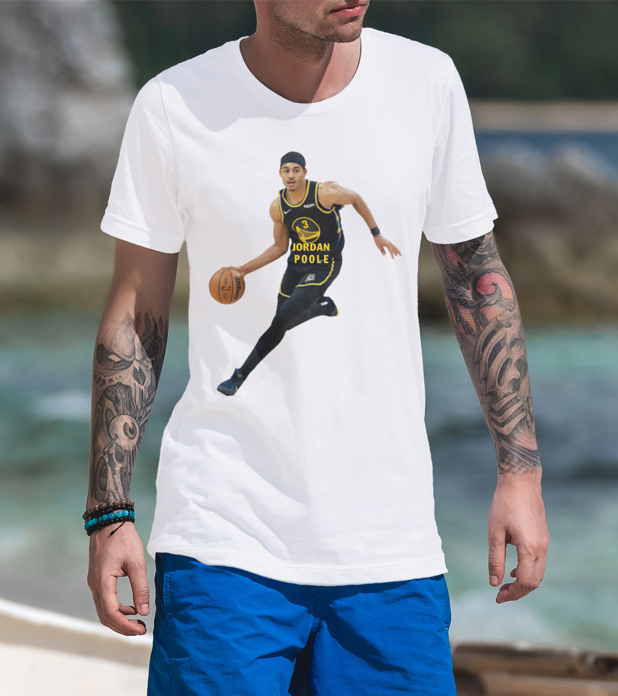 Jordan Poole NBA Golden State Warriors Basketball T-Shirt