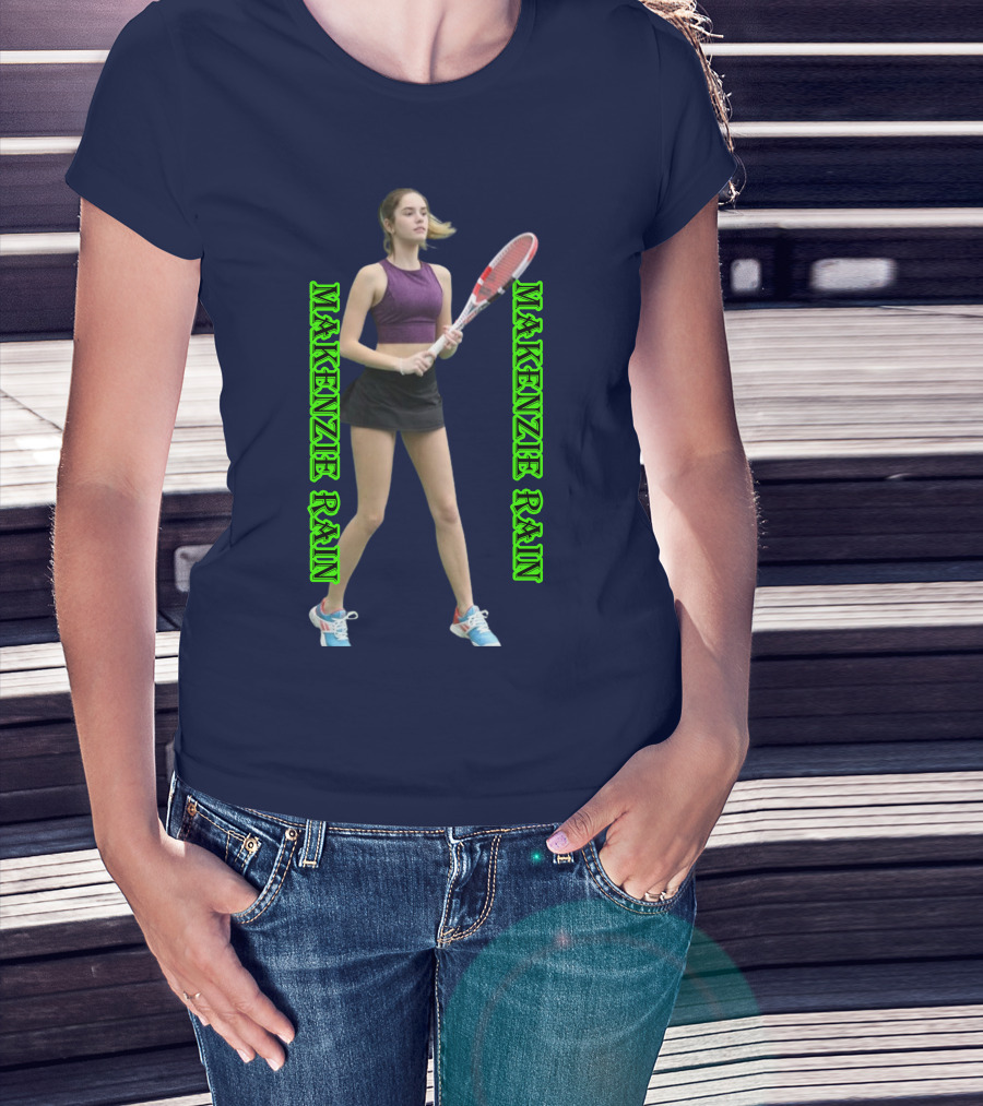 Makenzie Raine Tennis Activewear Tank Top T-Shirt