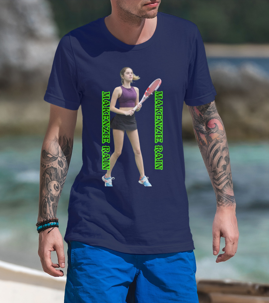 Makenzie Raine Tennis Activewear Tank Top T-Shirt