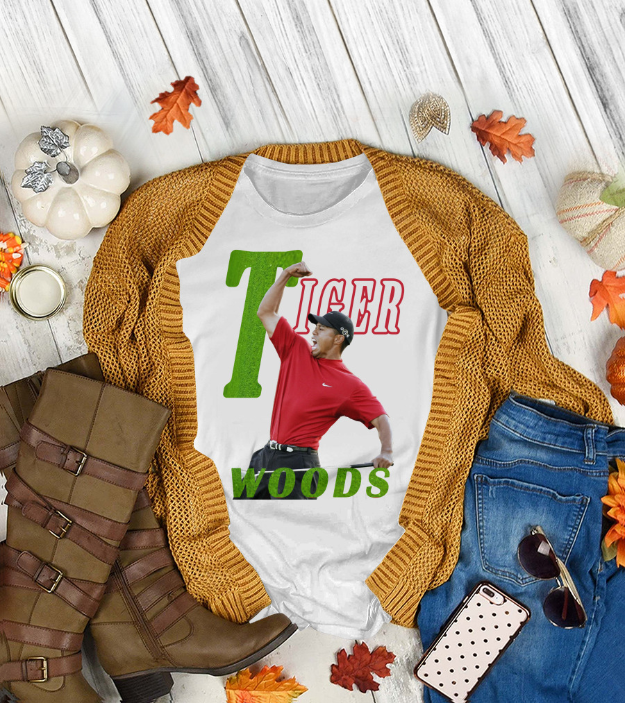 Tiger Woods Golfe Victory T-Shirt