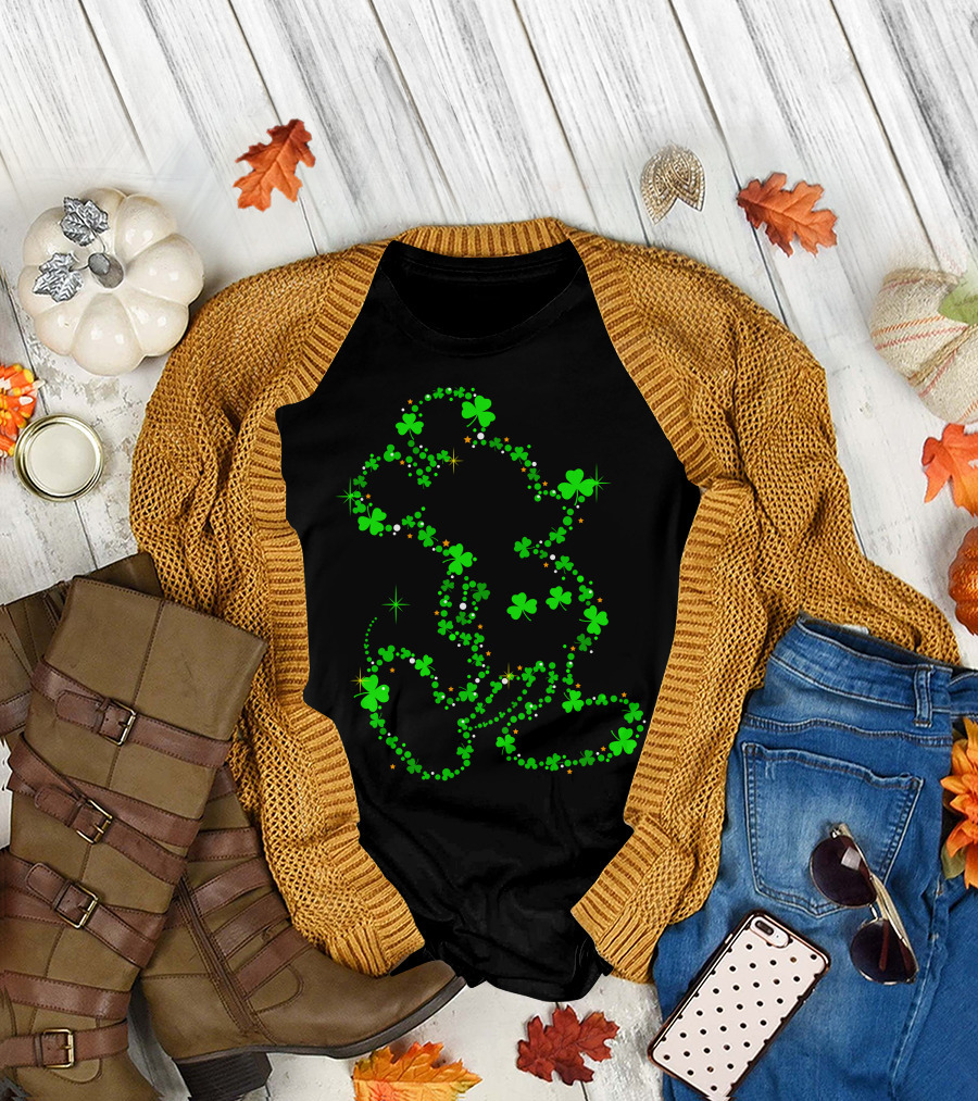 Shamrock Patrick's Day Mickey T-Shirt