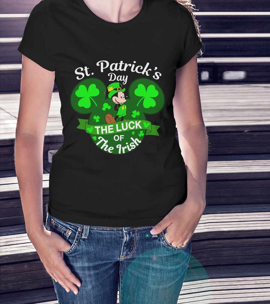 St. Patrick's Day The Luck Of The Irish MK T-Shirt
