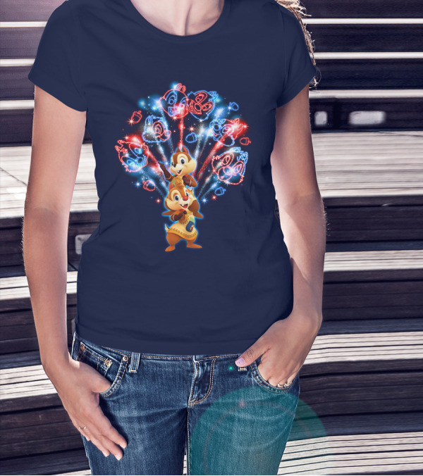 Chip 'n Dale Firework T-Shirt