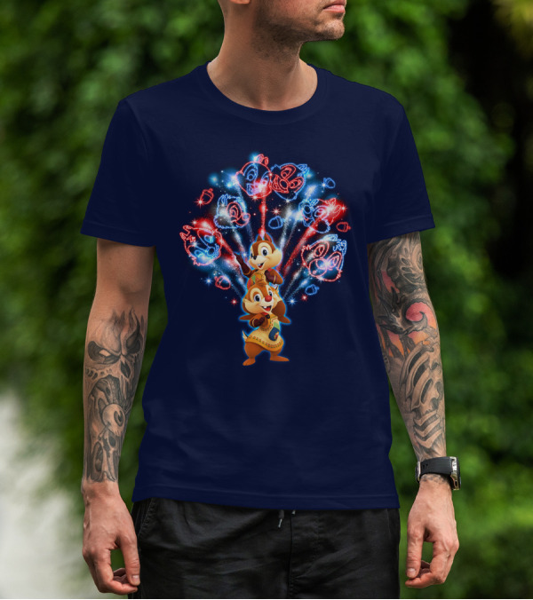 Chip 'n Dale Firework T-Shirt