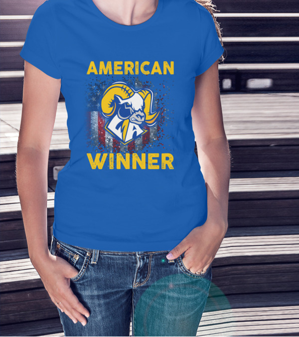 American Winner Los Angeles Rams Special Gift T-Shirt