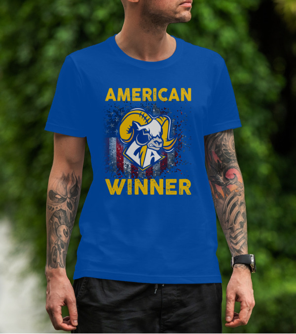 American Winner Los Angeles Rams Special Gift T-Shirt