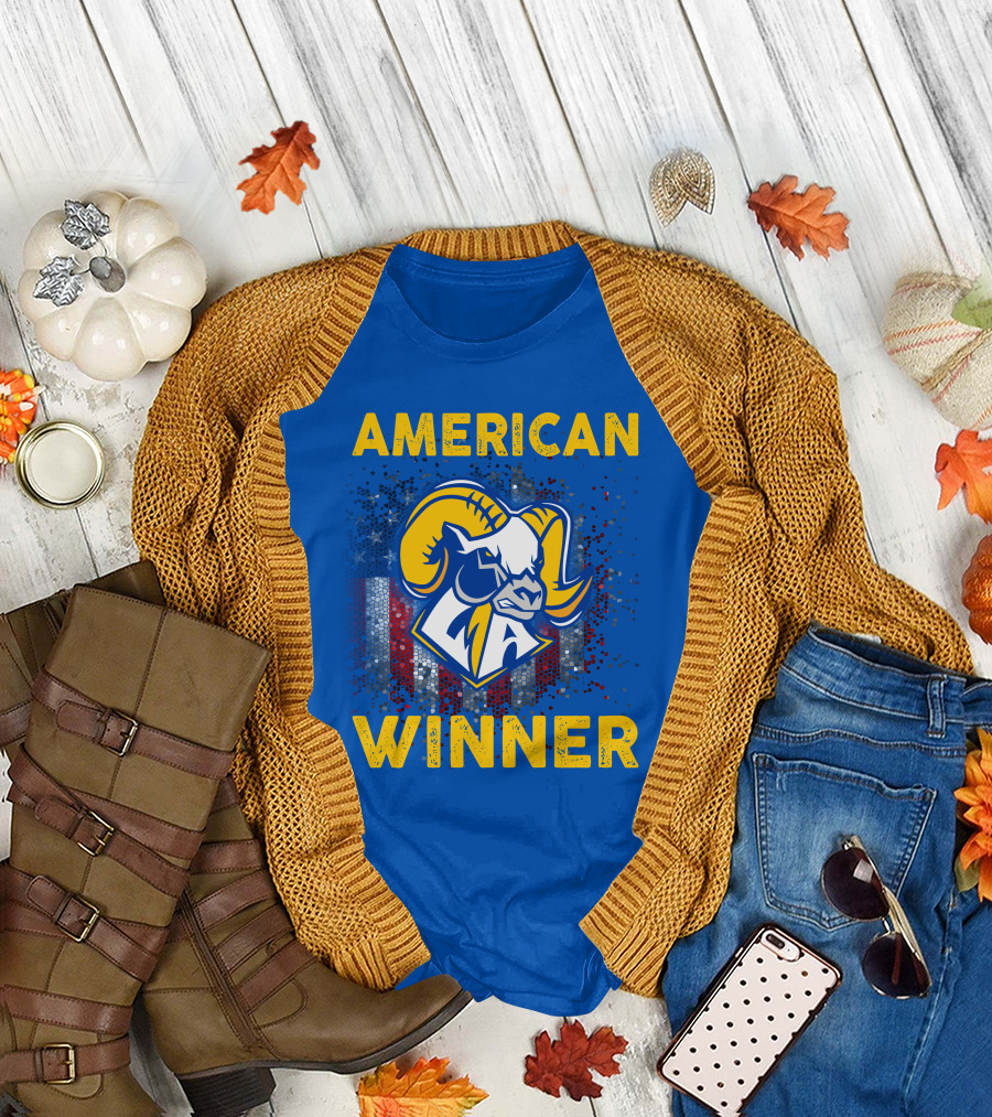 American Winner Los Angeles Rams Special Gift T-Shirt