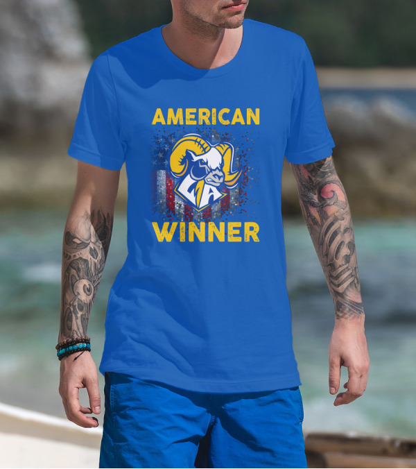 American Winner Los Angeles Rams Special Gift T-Shirt