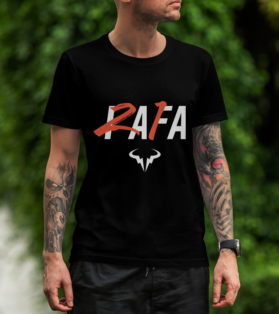 Rafael Nadal Rafa 21 Bull T-Shirt
