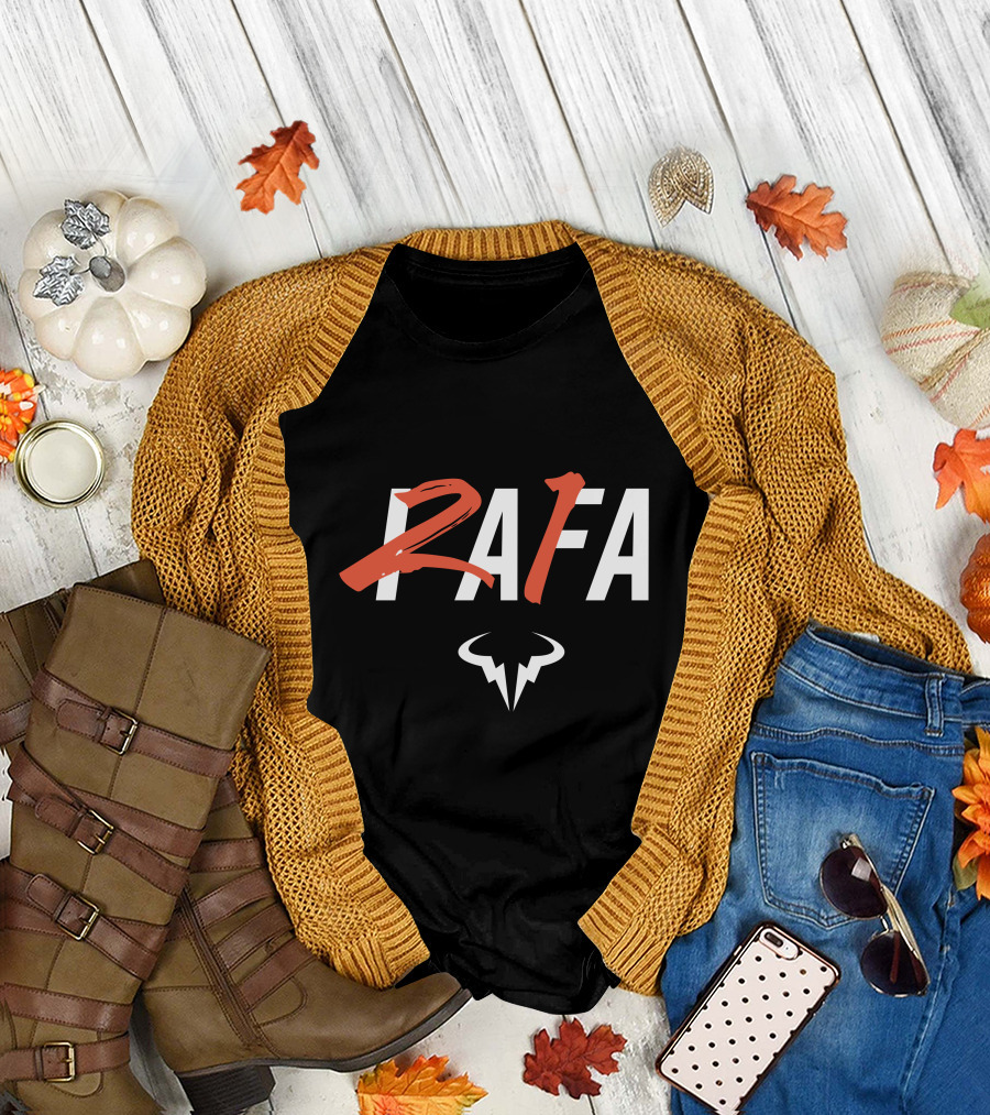 Rafael Nadal Rafa 21 Bull T-Shirt