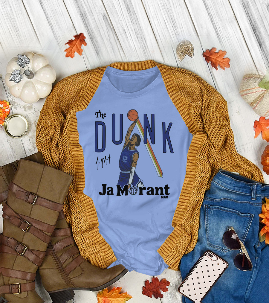 Ja Morant 12 The Dunk Slam Basketball T-Shirt