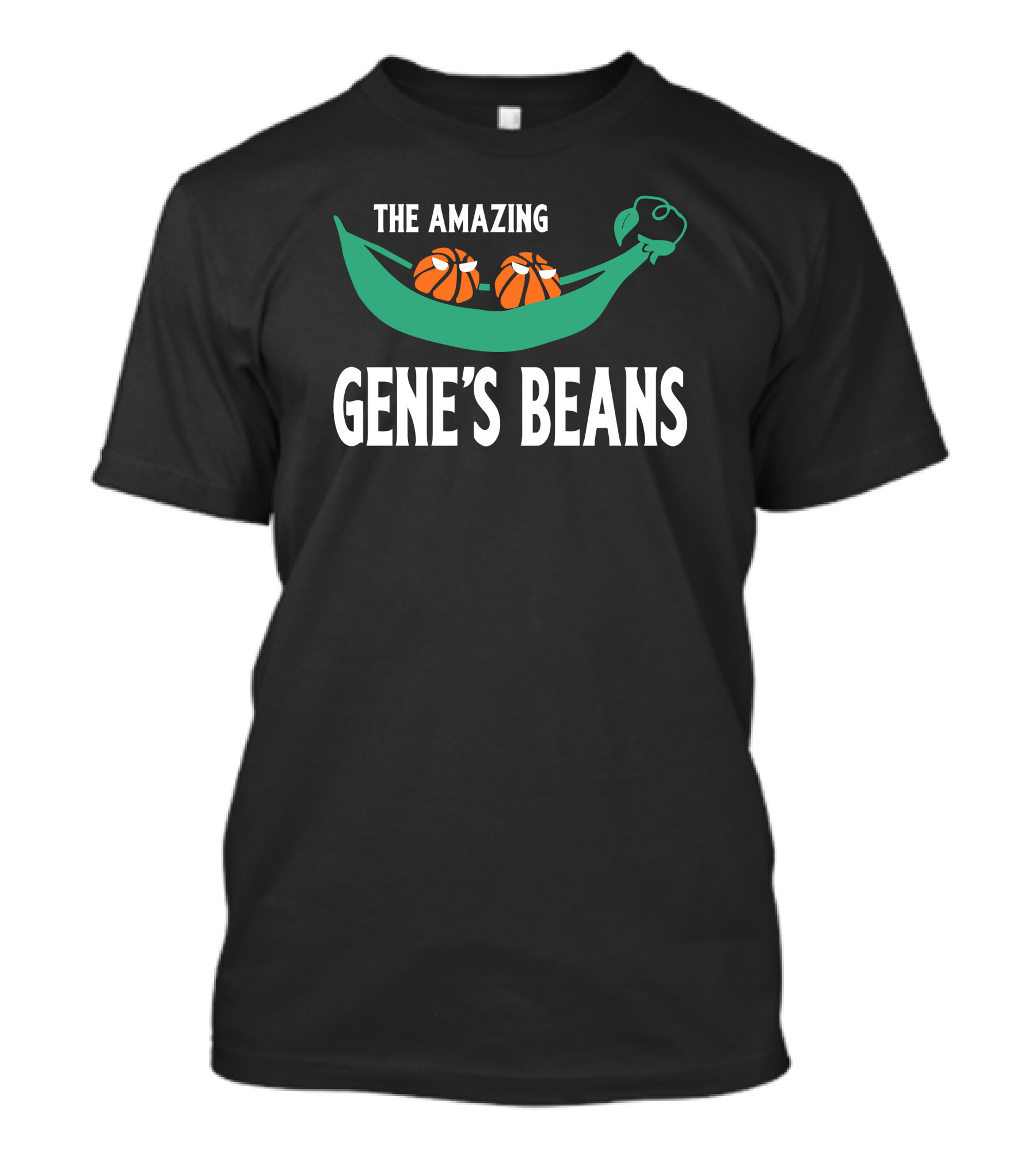 The Amazing Gene's Beans Basketball Peapod T-Shirt