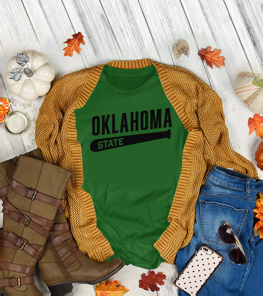Oklahoma State Baseball Bat T-Shirt