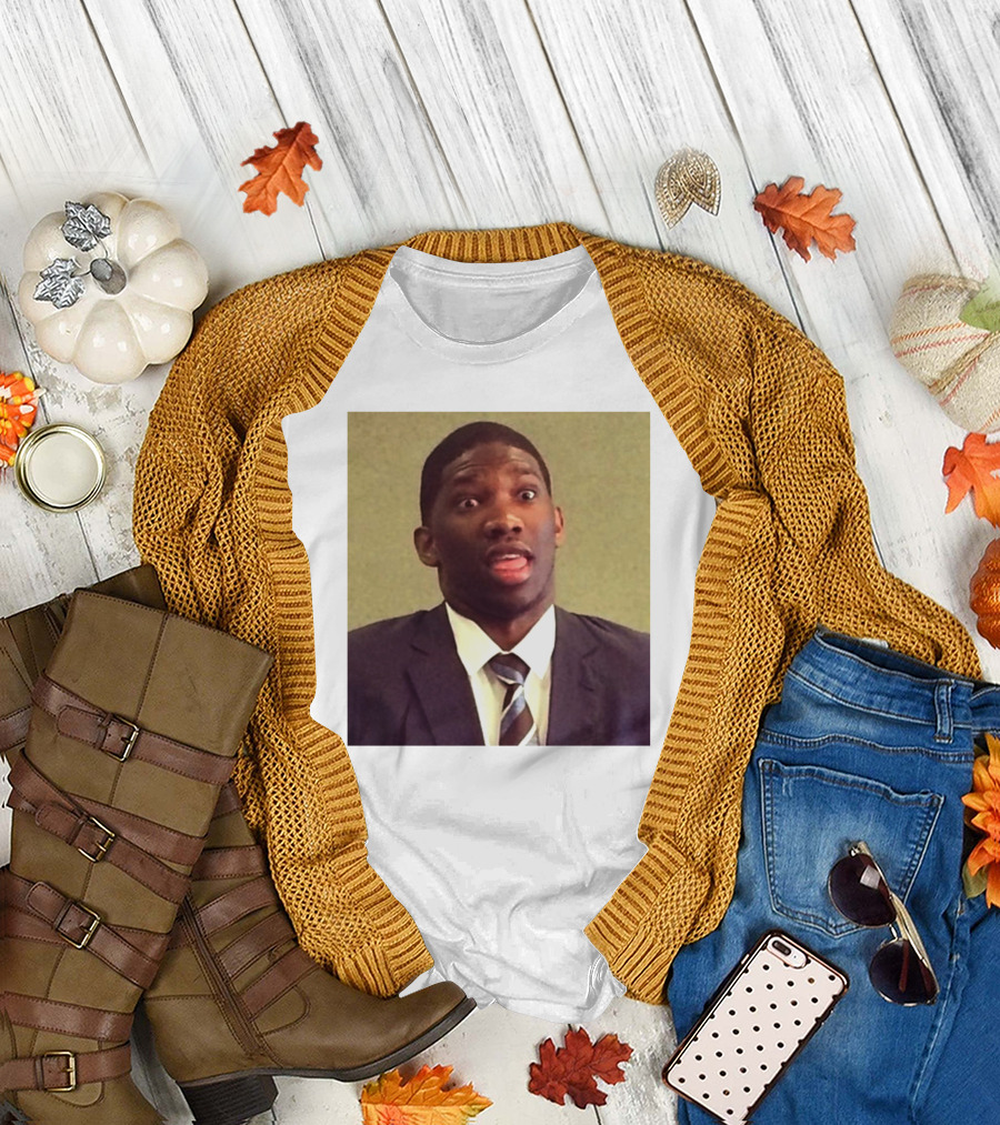 Joel Embiid Birthday Torchpro Merch Surprise Expression T-Shirt