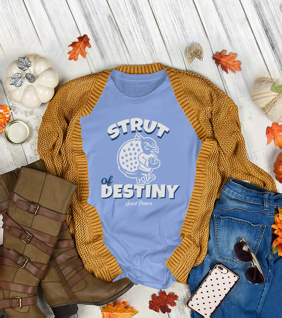 Strut Of Destiny Saint Peter's Peacocks T-Shirt