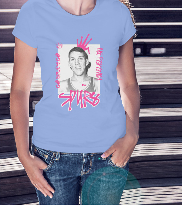 Go Spurs Go Big Popovich Spurs SA T-Shirt
