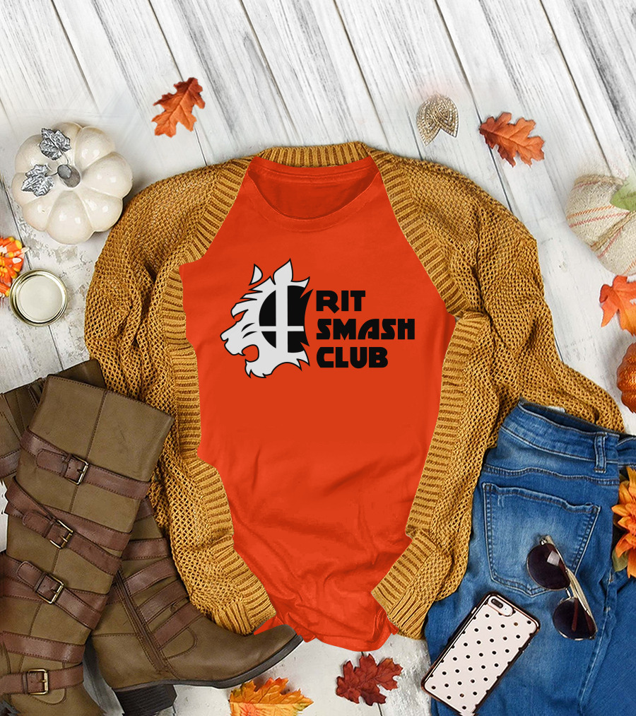 RIT Smash Club Super Smash Bros Tiger T-Shirt