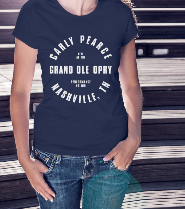 Carly Pearce Live At The Grand Ole Opry Performance No.100 Nashville, TN T-Shirt