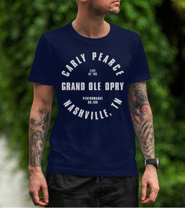 Carly Pearce Live At The Grand Ole Opry Performance No.100 Nashville, TN T-Shirt