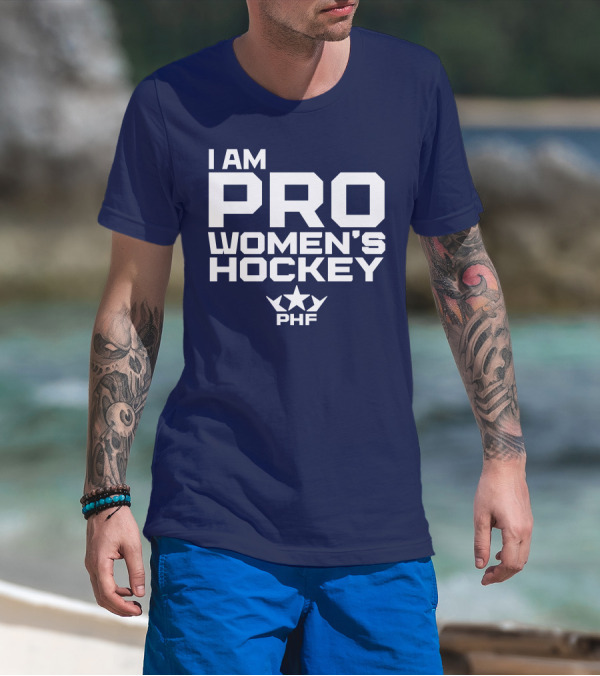 Arizona Coyotes I Am Pro Women's Hockey PHF T-Shirt