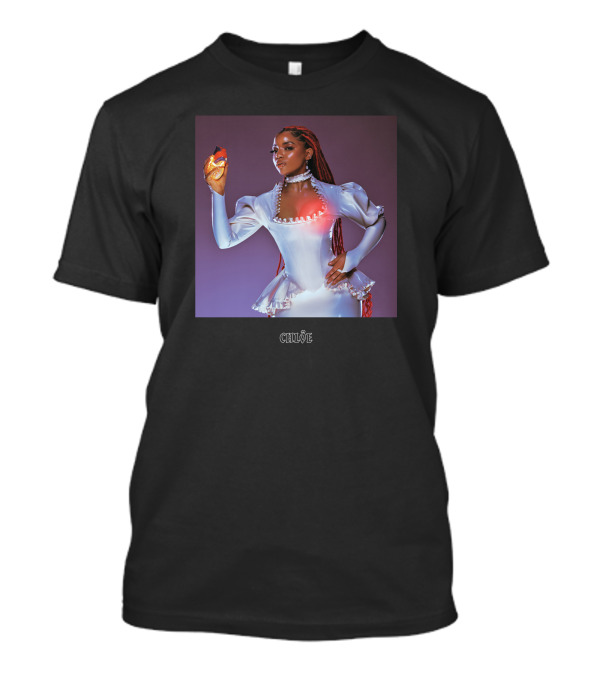Chloe In Pieces Holding Crystal Heart T-Shirt