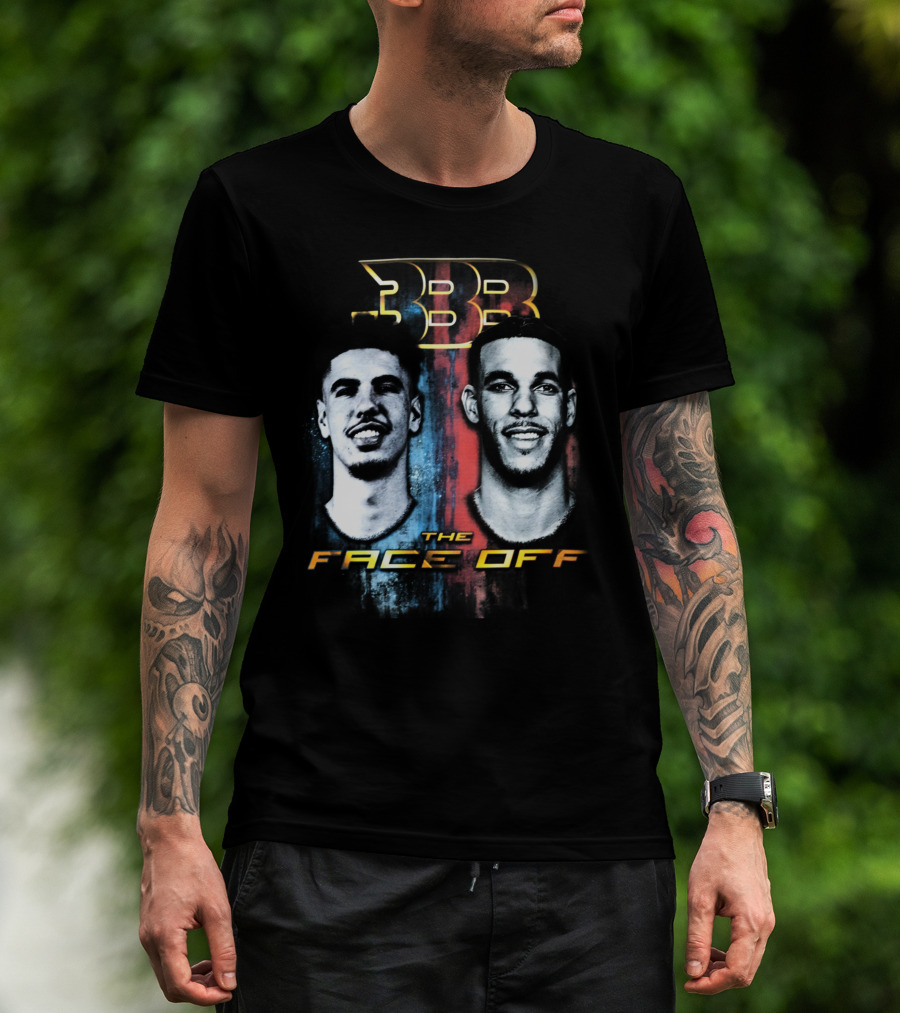 Big Baller Brand BBB Lamelo And Lonzo The Face Off T-Shirt
