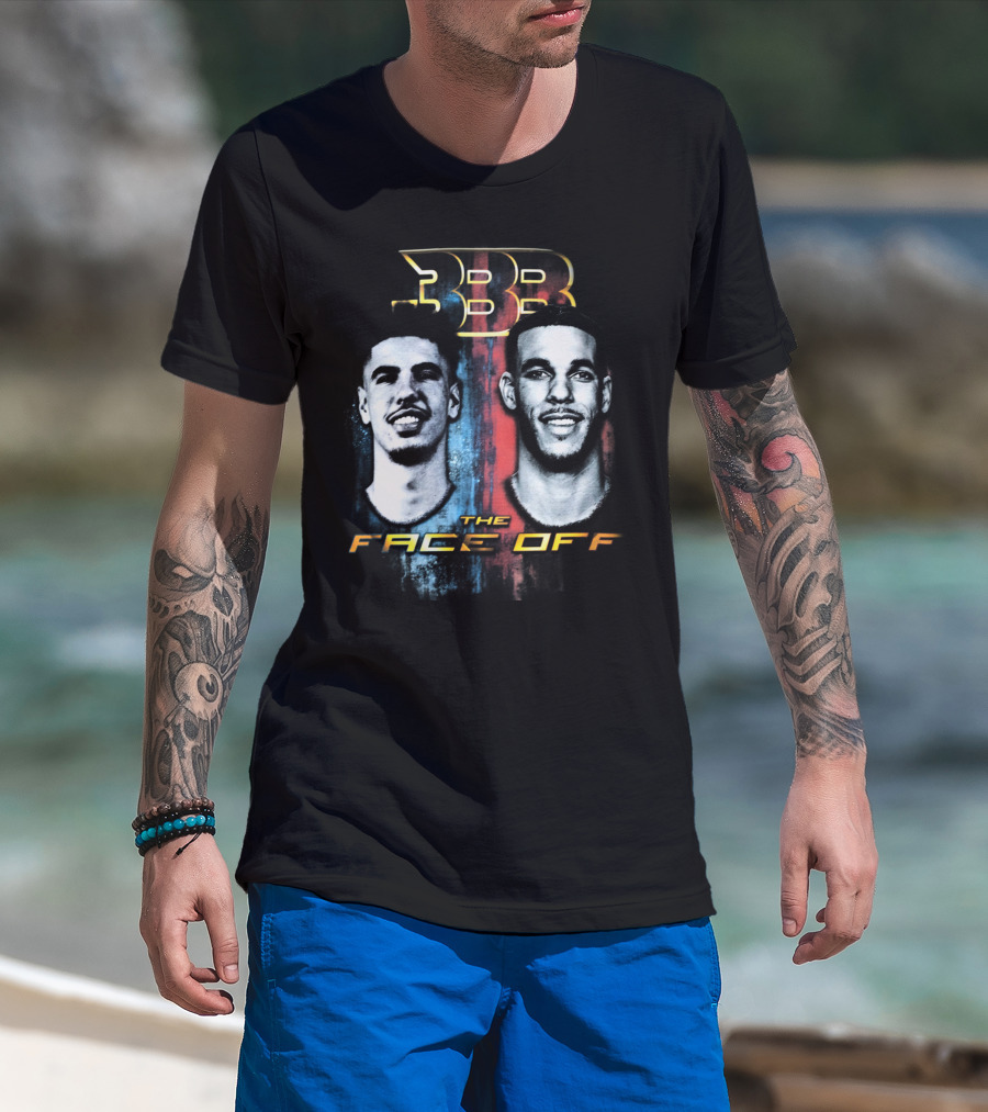 Big Baller Brand BBB Lamelo And Lonzo The Face Off T-Shirt