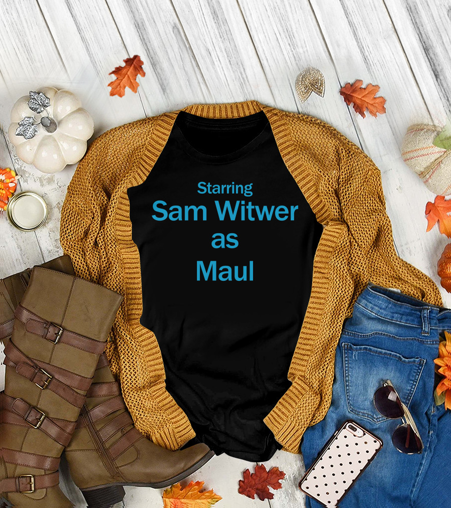 Starring Sam Witwer As Maul T-Shirt