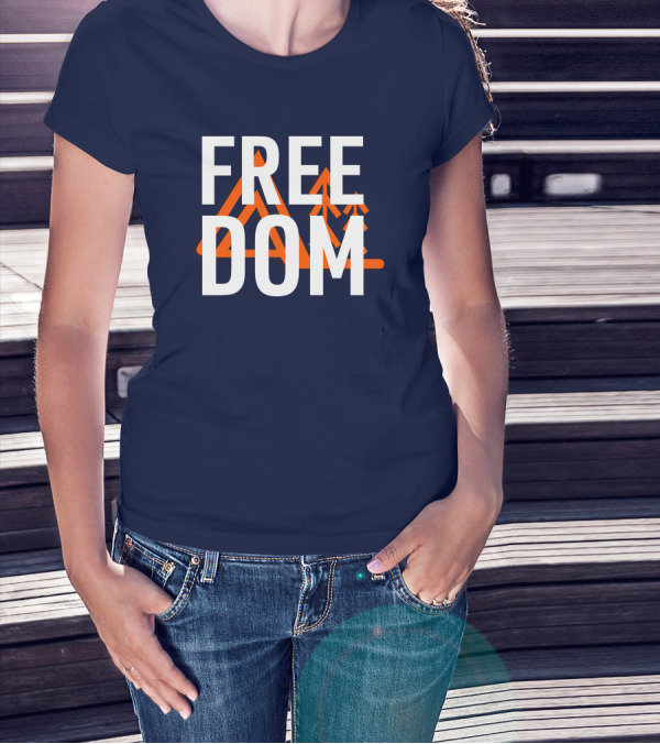 FREE DOM Mountains Adventure T-Shirt