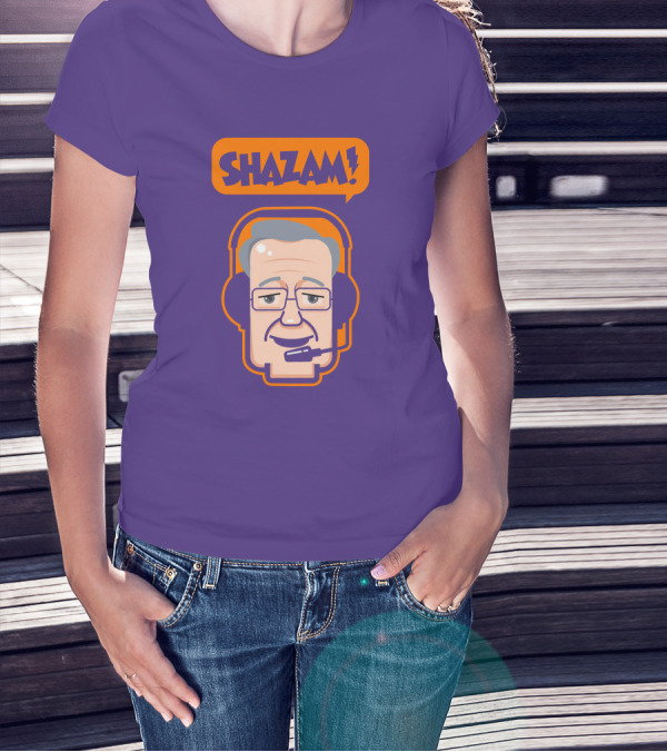 Shazam Al McCoy Phoenix Suns Headset T-Shirt