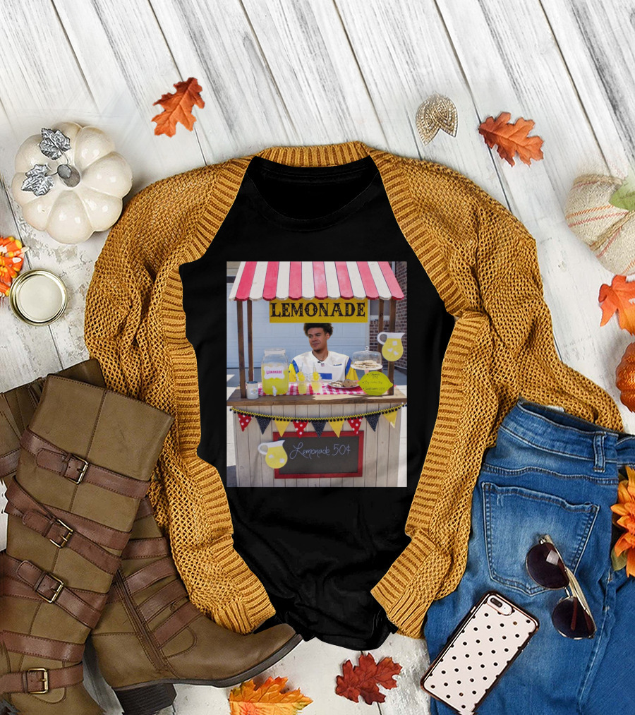 Phoenix Suns Cam Johnson Lemonade 50¢ Stand Lemonade T-Shirt
