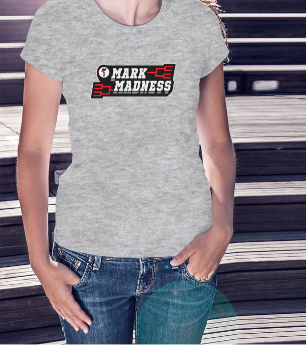 Csc Gamblin' Gauchos Mark Madness Basketball Tournament Bracket T-Shirt