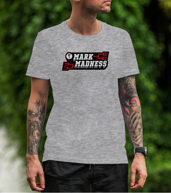 Csc Gamblin' Gauchos Mark Madness Basketball Tournament Bracket T-Shirt