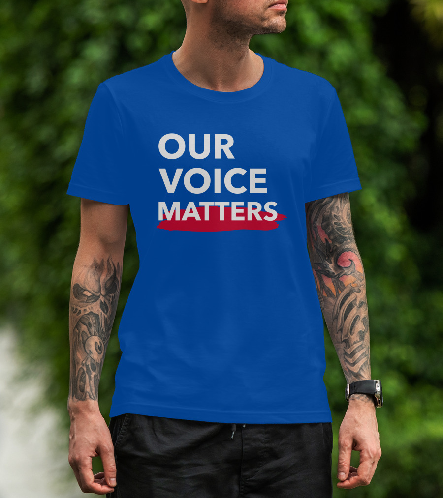 Governor Cuomo Our Voice Matters ABC7NY T-Shirt