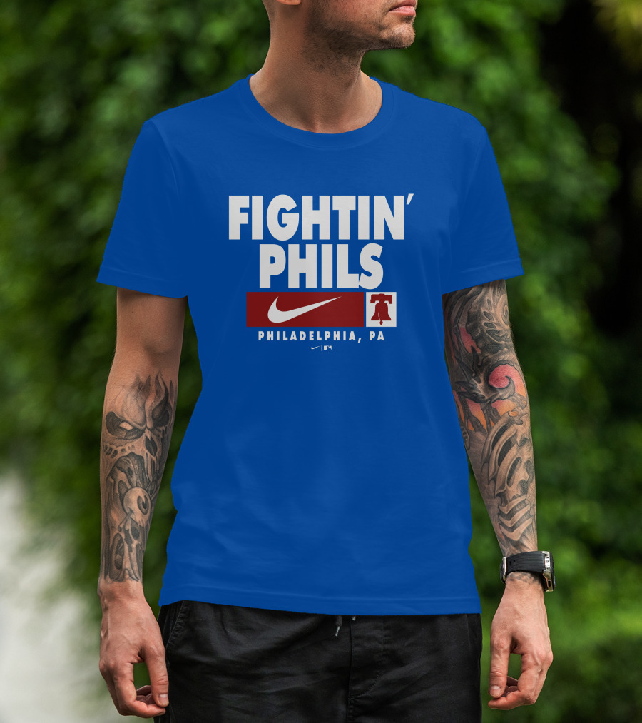 Fightin' Phils Philadelphia PA Liberty Bell T-Shirt