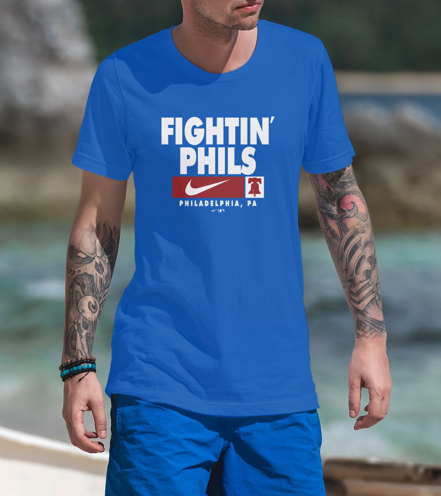 Fightin' Phils Philadelphia PA Liberty Bell T-Shirt